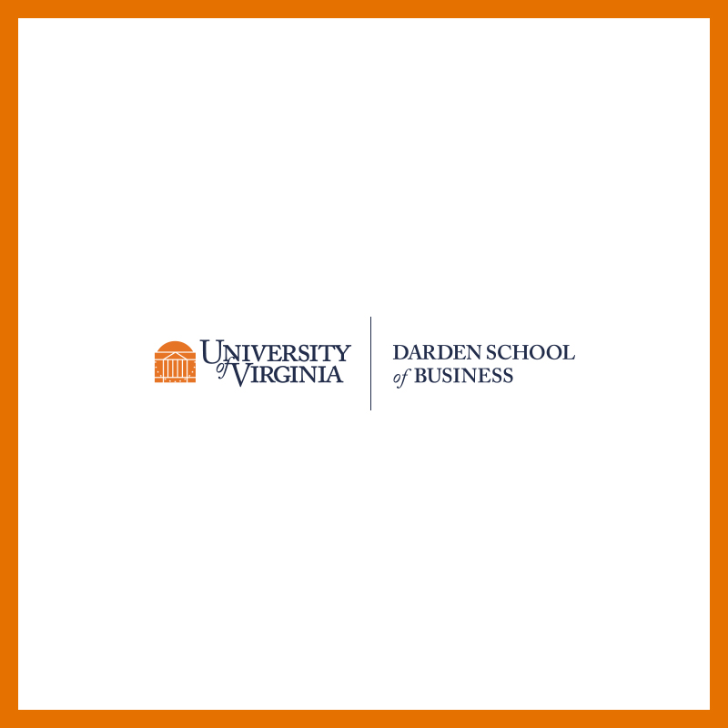 Formal Horizontal version of the Darden School of Business logo. When on the logos landing page, clicking on this image takes you to the School Logos page. When on the School Logos page, clicking on this image takes you to the download page for Darden's logo suite.