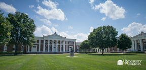 Example of Correct Use - a White UVA Logo on Photographic Background