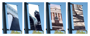 Examples of Photography Used on Light-Pole Banners