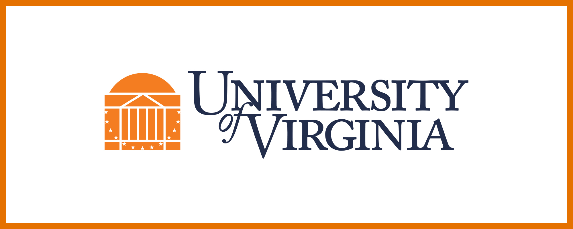 Formal Horizontal version of the University of Virginia logo