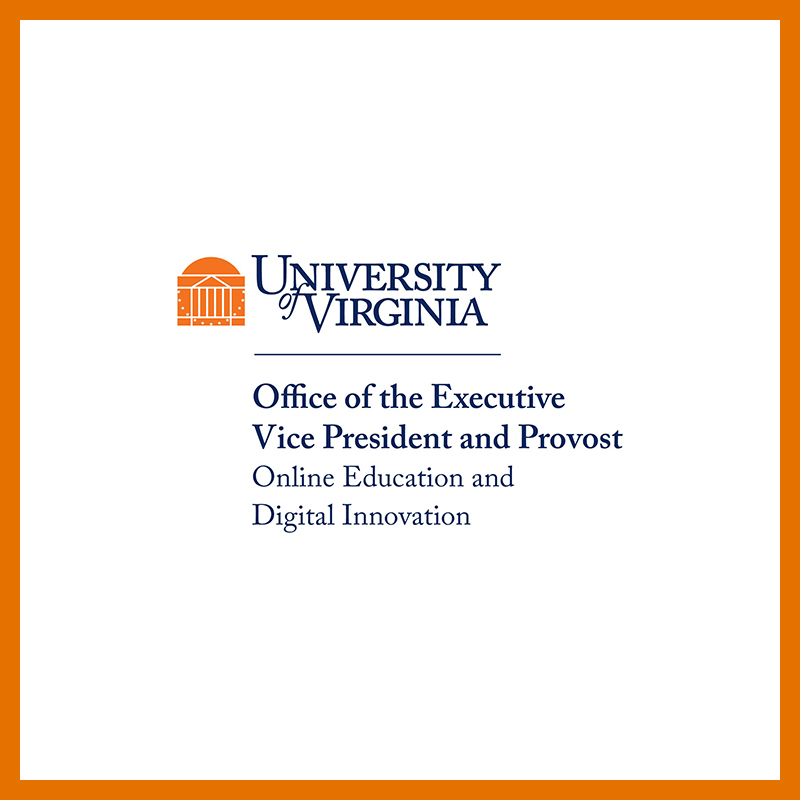 Formal Vertical logo for the Office of the Executive Vice President and Provost's Online Education and Digital Innovation unit.