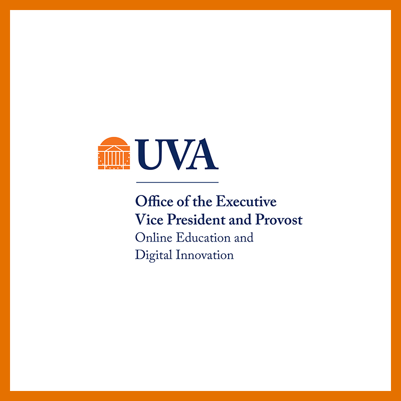Formal Vertical logo for the Office of the Executive Vice President and Provost's Online Education and Digital Innovation unit.