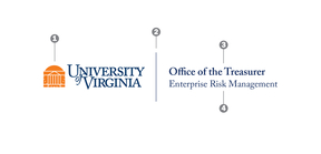 Diagram of UVA Administrative Logo with Secondary Unit