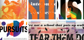 Examples of Designs Using Brand Patterns and Shapes
