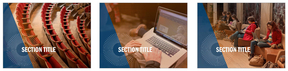 Examples of UVA Presentation Divider Slides